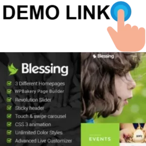 Blessing - Responsive WordPress Theme for Church Websites
