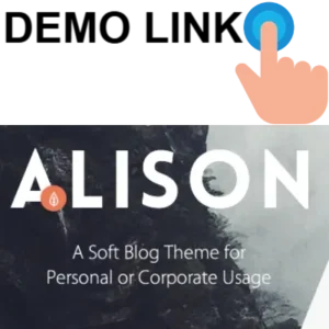 Anne Alison - Soft Personal Blog Theme
