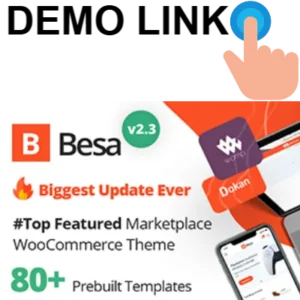 Besa - Elementor Marketplace WooCommerce Theme