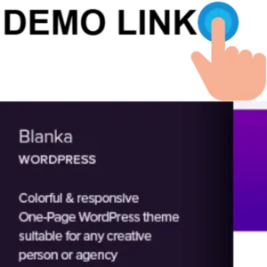 Blanka - One Page WordPress Theme