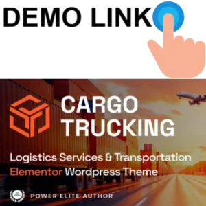 Cargo Trucking - Transportation Services & Logistics WordPress Theme