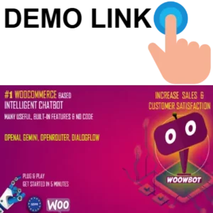 ChatBot for WooCommerce - Retargeting, Exit Intent - WoowBot