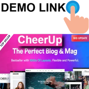 CheerUp - Food, Blog & Magazine for WordPress