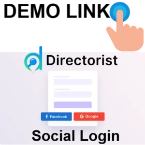 Directorist Social Login
