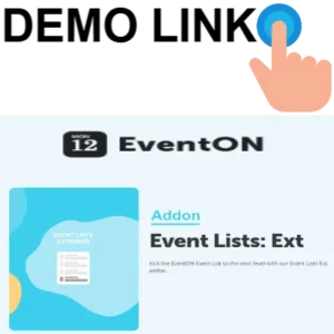 EventOn Event Lists: Ext
