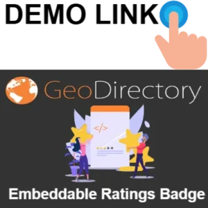 GeoDirectory - Embeddable Ratings Badge