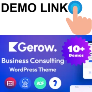 Gerow - Business Consulting WordPress Theme