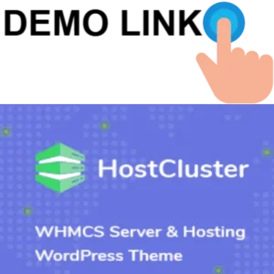 HostCluster - WHMCS Hosting WordPress Theme