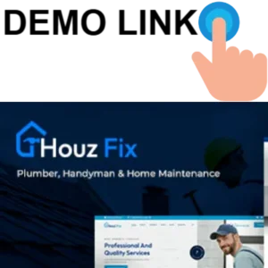HouzFix - Plumber, Handyman Services WordPress Theme