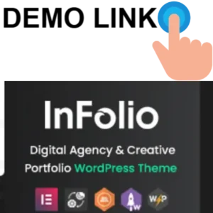 Infolio - Digital Agency & Creative Portfolio WordPress Elementor Theme