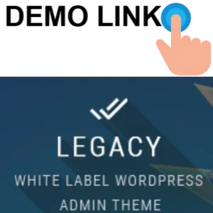 Legacy - White label WordPress Admin Theme