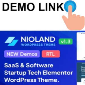 Nioland - SaaS & Software Startup Tech WordPress Theme
