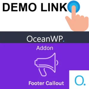 OceanWP Footer Callout