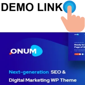 Onum - SEO & Marketing Elementor WordPress Theme