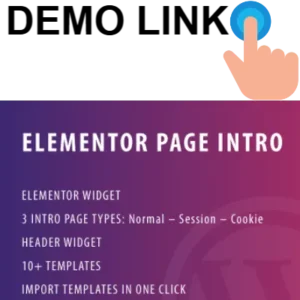 Page Intro for Elementor WordPress Plugin
