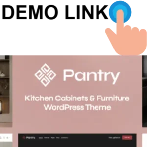 Pantry - Kitchen Cabinets & Furniture WordPress Theme