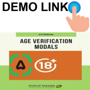 Popup Maker - Age Verification Modals