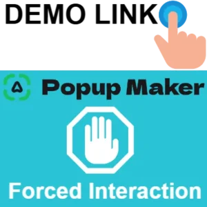 Popup Maker - Forced Interaction