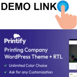 Printify - Printing Company WordPress Theme