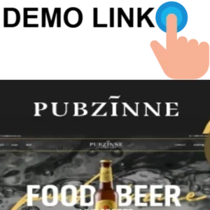 Pubzinne - Sports Bar & Pub WordPress Theme