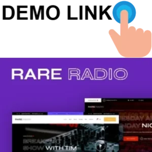 Rare Radio - Music Radio & Podcast WordPress Theme