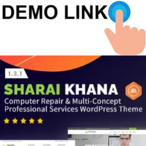 Sharai Khana - Computer Repair & Multi-Concept Professional Services WordPress Theme