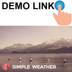 Simple Weather Plugin