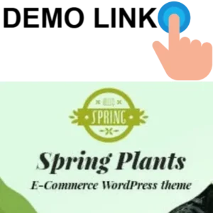 Spring Plants - Gardening & Houseplants WordPress Theme