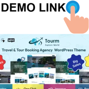 Tourm- Travel & Tour Booking Agency WordPress Theme