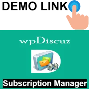 wpDiscuz - Subscription Manager