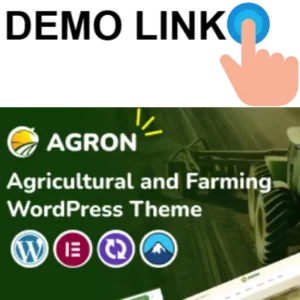 Agron - Agriculture & Organic Farm WordPress Theme