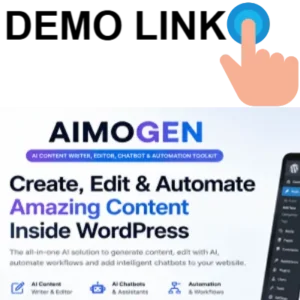Aimogen Pro - All-in-One AI Content Writer, Editor, ChatBot & Automation Toolkit