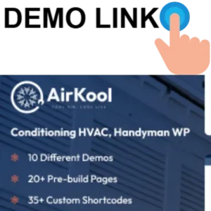 Air Kool - Conditioning HVAC, Handyman WordPress Theme