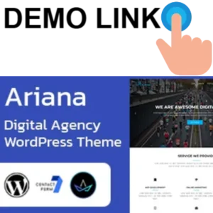 Ariana - Digital Agency WordPress Theme