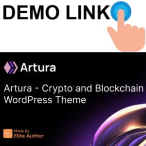 Artura – Crypto & Blockchain Technology WordPress Theme