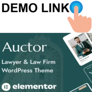 Auctor - Lawyer & Attorney WordPress Theme