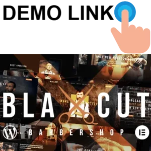Blaxcut - Barbershop & Hair Salon WordPress Theme