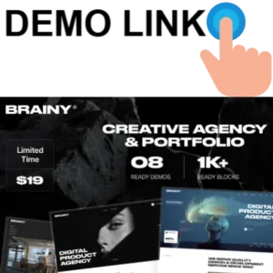 Brainy – Creative Agency & Startup WordPress Theme
