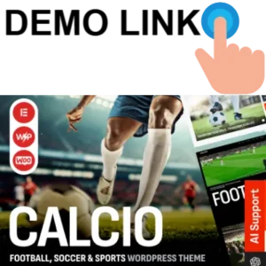 Calcio - Football & Soccer Elementor WordPress Theme