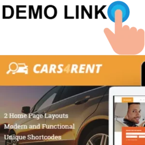 Cars4Rent - Auto Rental & Taxi WordPress Theme