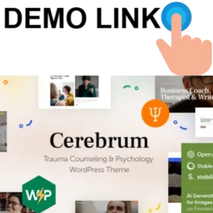 Cerebrum - Counseling & Psychology WordPress Theme