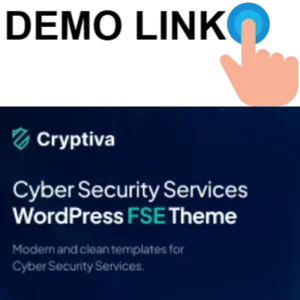 Cryptiva - Cyber Security Services Gutenverse FSE WordPress Block Theme