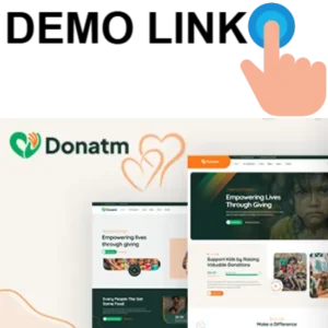 Donatm - Nonprofit Charity WordPress Theme