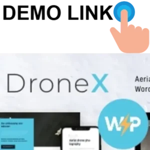 DroneX - Drone Videography & Aerial Photography WordPress Theme