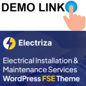 Electriza - Electrical Installation & Maintenance Services Gutenverse FSE WordPress Block Theme