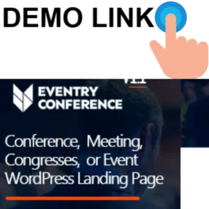 Eventry - Conference Meetup Landing Page WordPress Theme