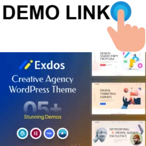 Exdos - Digital Agency WordPress Theme