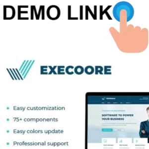 Execoore - Technology And Fintech WordPress Theme