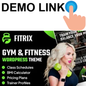 Fitrix - GYM & Fitness WordPress Theme
