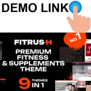 Fitrush - Fitness and Health Supplements WordPress Theme